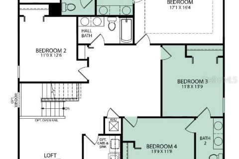 House in Palm Coast, Florida 5 bedrooms, 259.85 sq.m. № 1856074 - photo 4