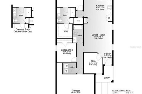 House in Parrish, Florida 2 bedrooms, 121.89 sq.m. № 2400217 - photo 22