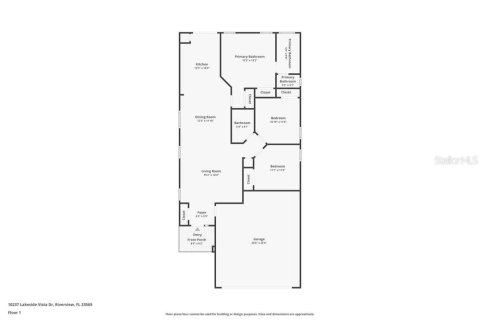 Casa en alquiler en Riverview, Florida, 3 dormitorios, 122.07 m2 № 1914696 - foto 2
