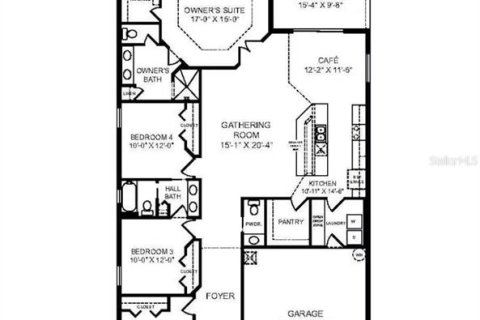 House in Auburndale, Florida 4 bedrooms, 188.5 sq.m. № 2220814 - photo 2
