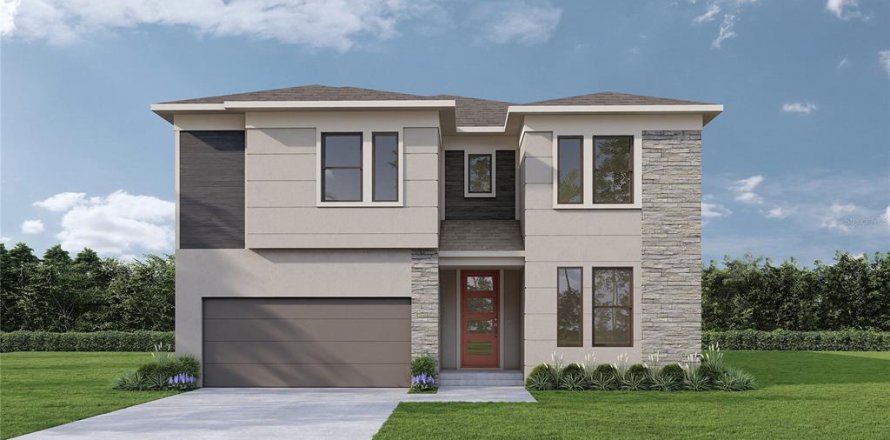House in Tampa, Florida 5 bedrooms, 351.54 sq.m. № 1732920