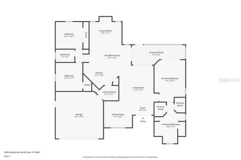 Villa ou maison à louer à North Port, Floride: 3 chambres, 170.01 m2 № 2100293 - photo 2