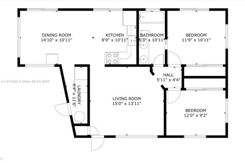 House in Oakland Park, Florida 2 bedrooms, 89.09 sq.m. № 1971185 - photo 16