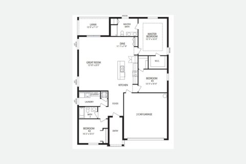 Townhouse floor plan «149SQM MEMPHIS», 3 bedrooms in CENTRAL PARK