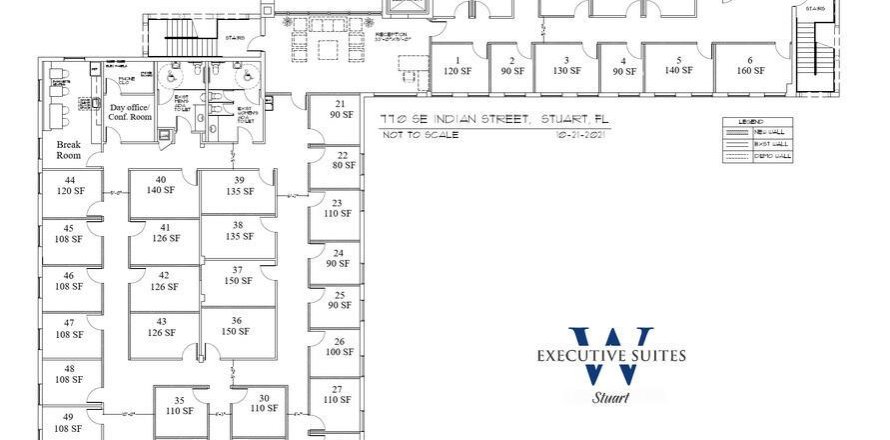 Oficina en Stuart, Florida № 1076922