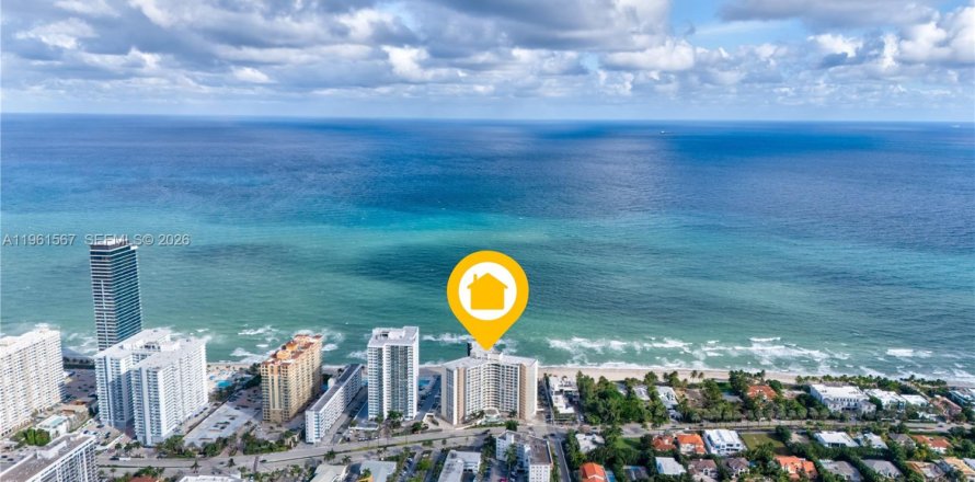 Condo à Hallandale Beach, Floride, 1 chambre  № 2024300