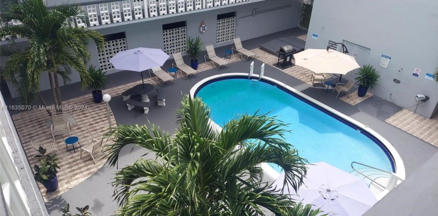 Condo à Hollywood, Floride, 1 chambre  № 2169447