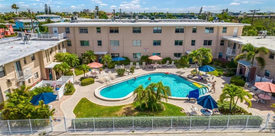 Condo à Saint Pete Beach, Floride, 1 chambre № 1850179