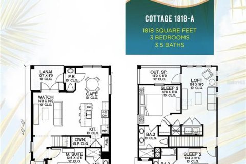 House in Kissimmee, Florida 3 bedrooms, 168.9 sq.m. № 1243635 - photo 17