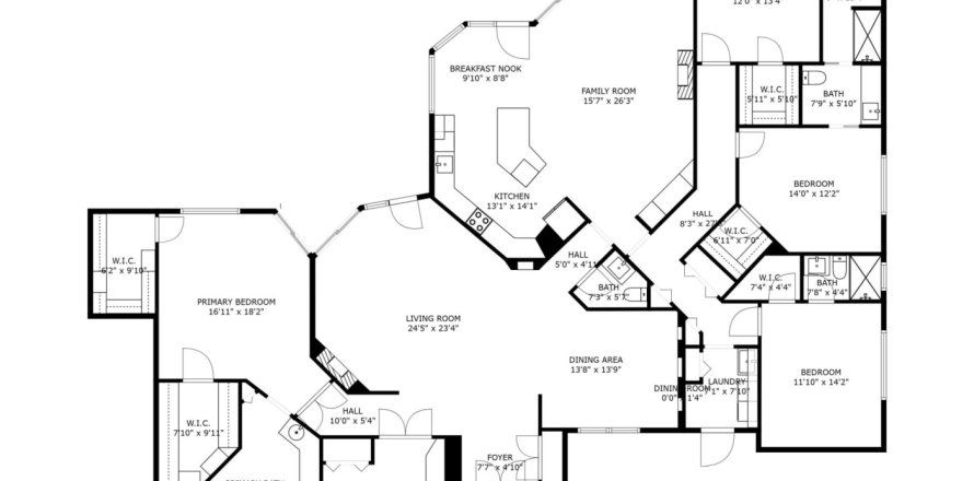Villa ou maison à Boca Raton, Floride 5 chambres, 320.79 m2 № 1223136