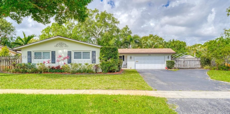 Дом в Плантация, Флорида 5 спален № 2058457