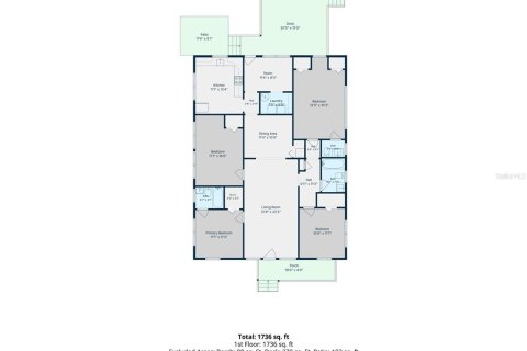 Casa en venta en Tampa, Florida, 4 dormitorios, 156.08 m2 № 2234267 - foto 21