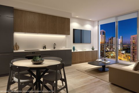 Studio in Miami, Florida in 600 MIami Worldcenter № 388937 - photo 1