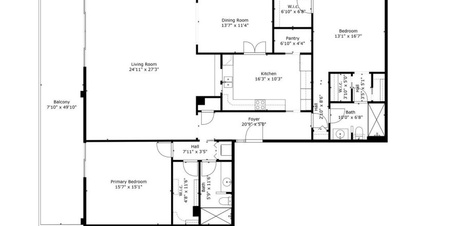 Condo in Palm Beach, Florida, 2 bedrooms  № 1132837