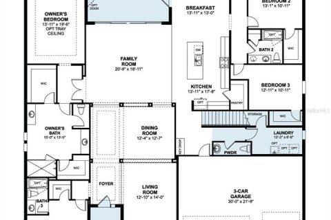 Купить виллу или дом в Орландо, Флорида 13 комнат, 420.85м2, № 2109783 - фото 3