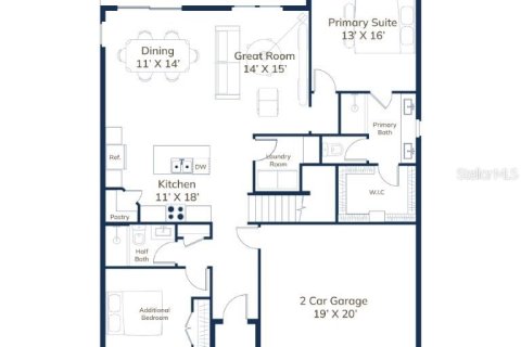 House in Dunnellon, Florida 4 bedrooms, 202.71 sq.m. № 1887103 - photo 7