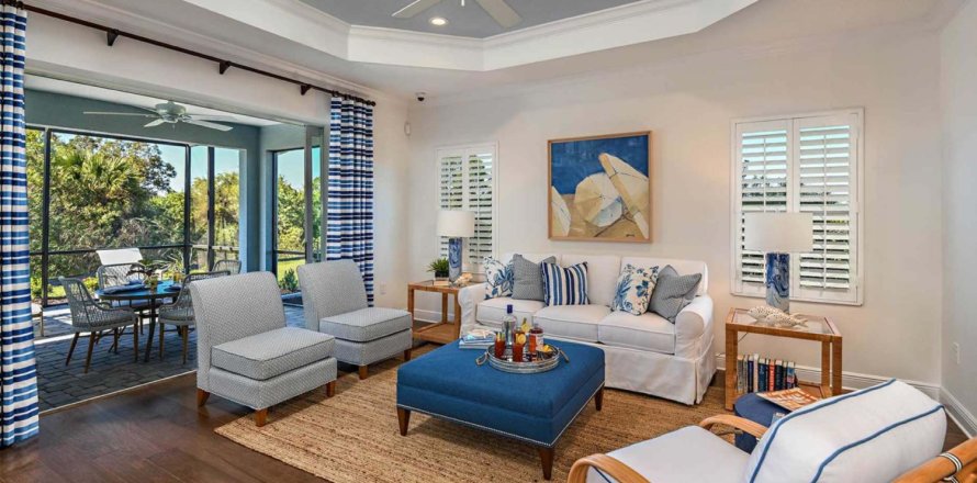 House in BOCA ROYALE GOLF AND COUNTRY CLUB in Englewood, Florida 3 bedrooms, 171 sq.m. № 196022