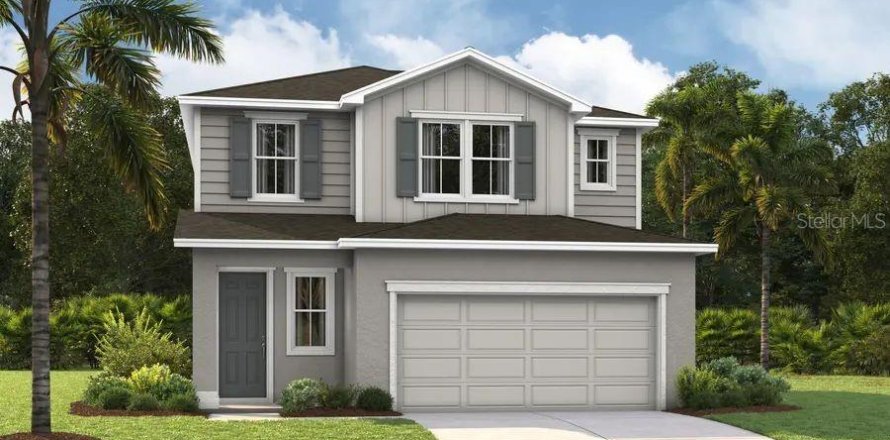 House in Palmetto, Florida 4 bedrooms, 197.88 sq.m. № 2093443
