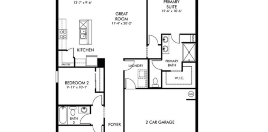 House in Lantana Grove in Plant City, Florida 3 bedrooms, 139 sq.m. № 393230