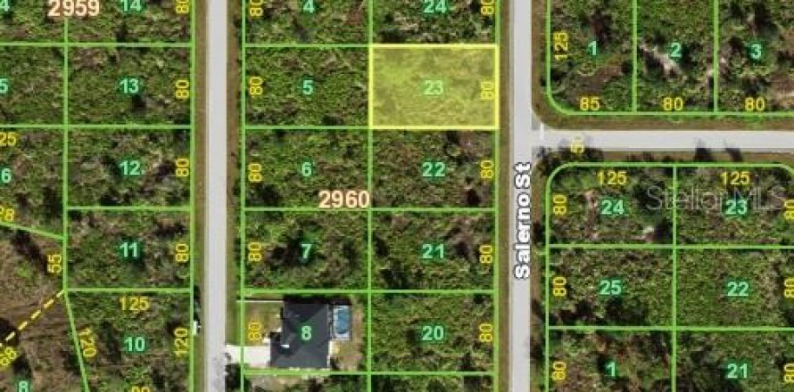 Land in Port Charlotte, Florida № 2165744