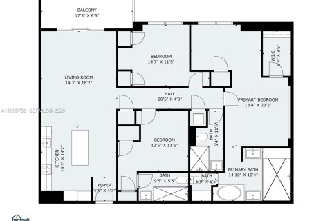 Copropriété à louer à Miami Beach, Floride: 2 chambres, 144.93 m2 № 2048296 - photo 4