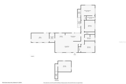 House in DeLand, Florida 3 bedrooms, 139.82 sq.m. № 2429420 - photo 5