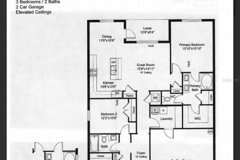House in North Port, Florida 3 bedrooms, 140.47 sq.m. № 1534367 - photo 2