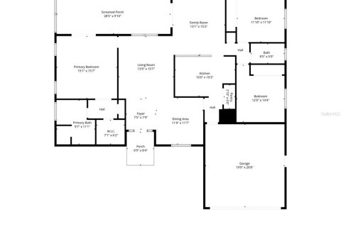Villa ou maison à vendre à Citrus Springs, Floride: 3 chambres, 170.75 m2 № 2127456 - photo 4