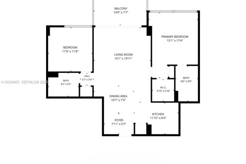 Купить кондоминиум в Майами, Флорида 2 спальни, 90.58м2, № 2086510 - фото 29