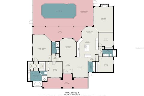 Casa en venta en Lake Mary, Florida, 4 dormitorios, 230.21 m2 № 1550350 - foto 29
