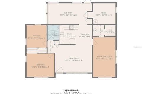 House in Seminole, Florida 3 bedrooms, 104.98 sq.m. № 2238475 - photo 19