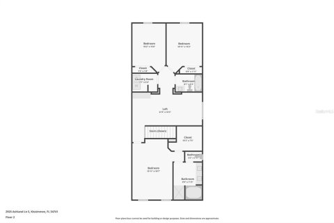 Adosado en venta en Kissimmee, Florida, 3 dormitorios, 193.79 m2 № 2313414 - foto 20
