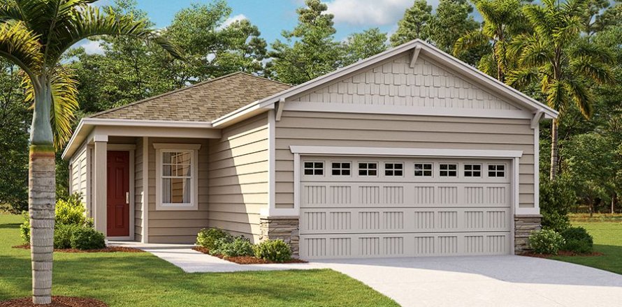 Villa ou maison à Forest Crest à Jacksonville, Floride 3 chambres, 129 m2 № 516566