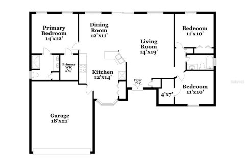 House in Lakeland, Florida 3 bedrooms, 130.9 sq.m. № 1905098 - photo 16