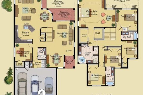 House in Miramar, Florida 6 bedrooms, 320.14 sq.m. № 2246023 - photo 3
