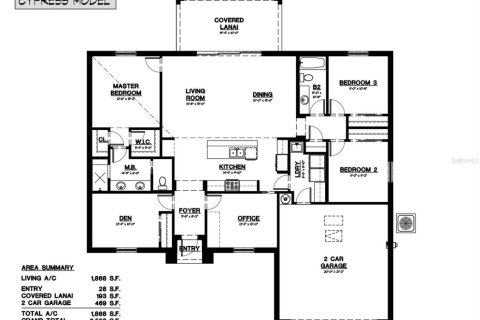 House in North Port, Florida 4 bedrooms, 173.54 sq.m. № 1598718 - photo 12