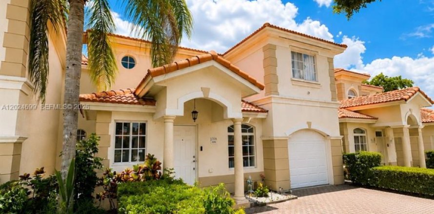 Townhouse in Hialeah, Florida 3 bedrooms, 172.8 sq.m. № 2086713