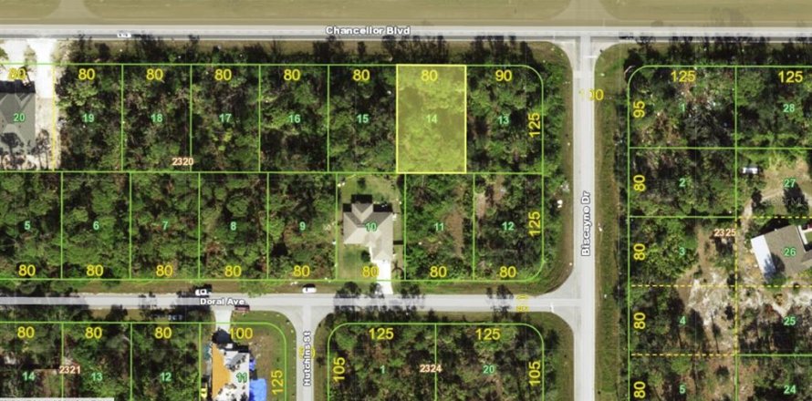 Terreno en Port Charlotte, Florida № 2239808