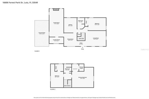 Villa ou maison à vendre à Lutz, Floride: 3 chambres, 152.17 m2 № 2391065 - photo 26