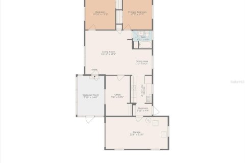 House in Clearwater, Florida 3 bedrooms, 95.88 sq.m. № 1821236 - photo 13