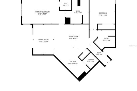 Copropriété à vendre à Daytona Beach Shores, Floride: 2 chambres, 128.58 m2 № 2214158 - photo 25