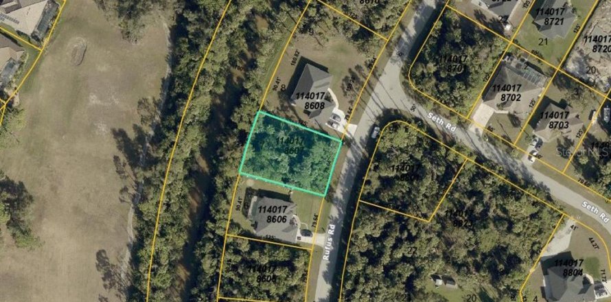 Terrain à North Port, Floride № 2159852