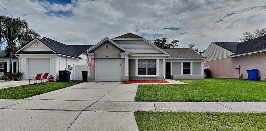Villa ou maison à Valrico, Floride 3 chambres, 115.57 m2 № 2418629