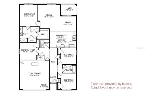Villa ou maison à louer à Lake Wales, Floride: 4 chambres, 169.83 m2 № 2360405 - photo 23