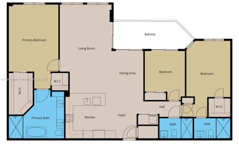 Condominio en alquiler en Aventura, Florida, 3 dormitorios, 158.12 m2 № 1954691 - foto 2