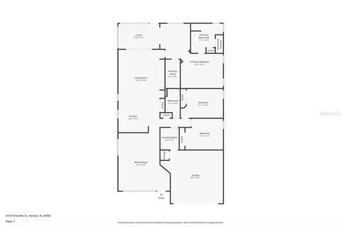 Villa ou maison à louer à Venice, Floride: 3 chambres, 194.63 m2 № 1813767 - photo 15
