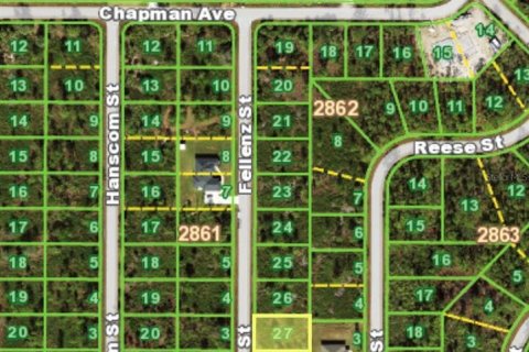 Terreno en Port Charlotte, Florida № 2237644