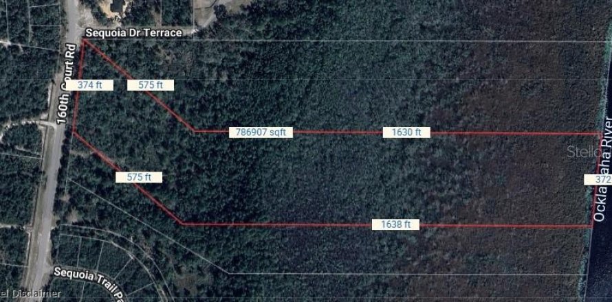 Terrain à Ocklawaha, Floride № 1915961