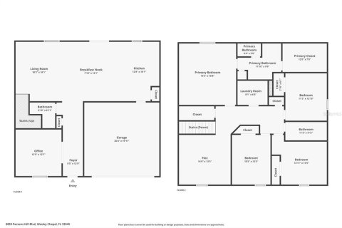 House in Wesley Chapel, Florida 4 bedrooms, 239.87 sq.m. № 1881152 - photo 26