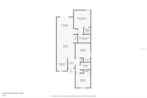 Appartement à louer à Englewood, Floride: 3 chambres, 107.95 m2 № 2239515 - photo 15